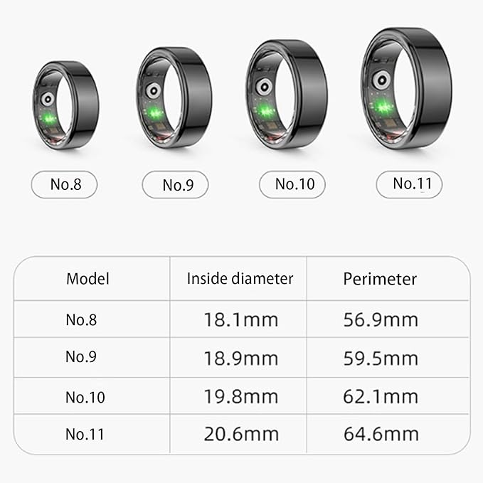 Anillo Inteligente tipo Oura Talla 10 - additional image 1