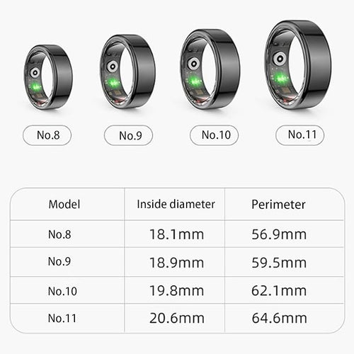 Anillo Inteligente tipo Oura Talla 10 - additional image 1